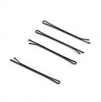 Невидимки TNL для волос 70 мм черные (40 шт.)