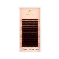Коричневые ресницы Barbara (Барбара) миксы
